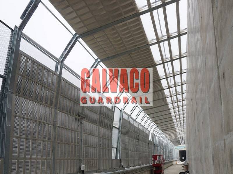 Noise Barrier Enclosure for LRTs and MRTs for noise control